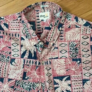Reyn Spooner Limited Issue tailored reverse print XXL